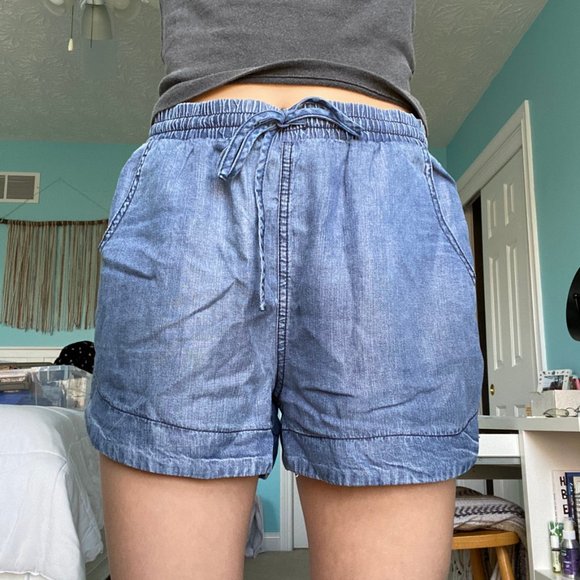 denim shorts - Picture 2 of 4